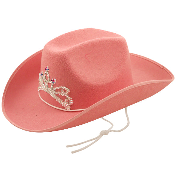 Pink Cowboy Hat - side view