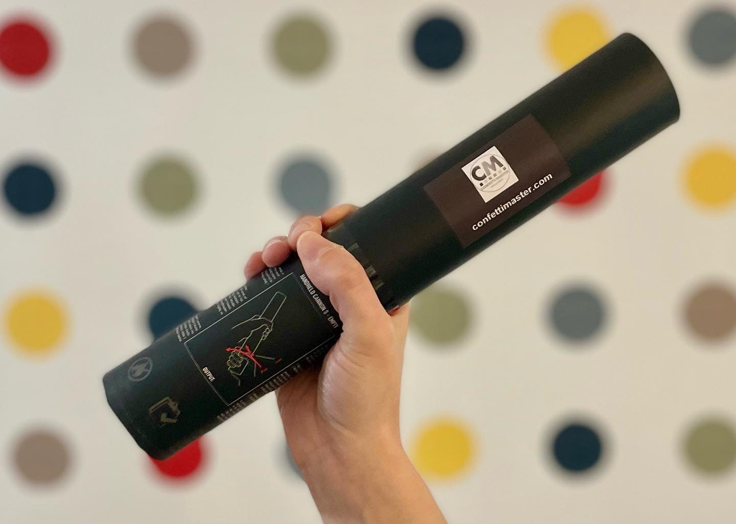 30cm confetti cannon