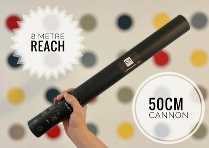 50cm confetti cannon