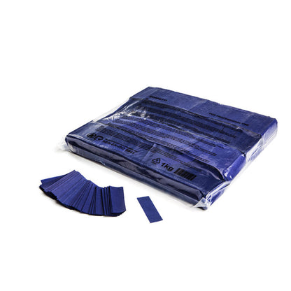 Dark Blue confetti in bag.